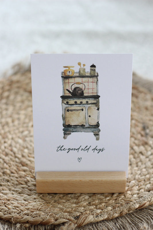 Grußpostkarte - Ofen