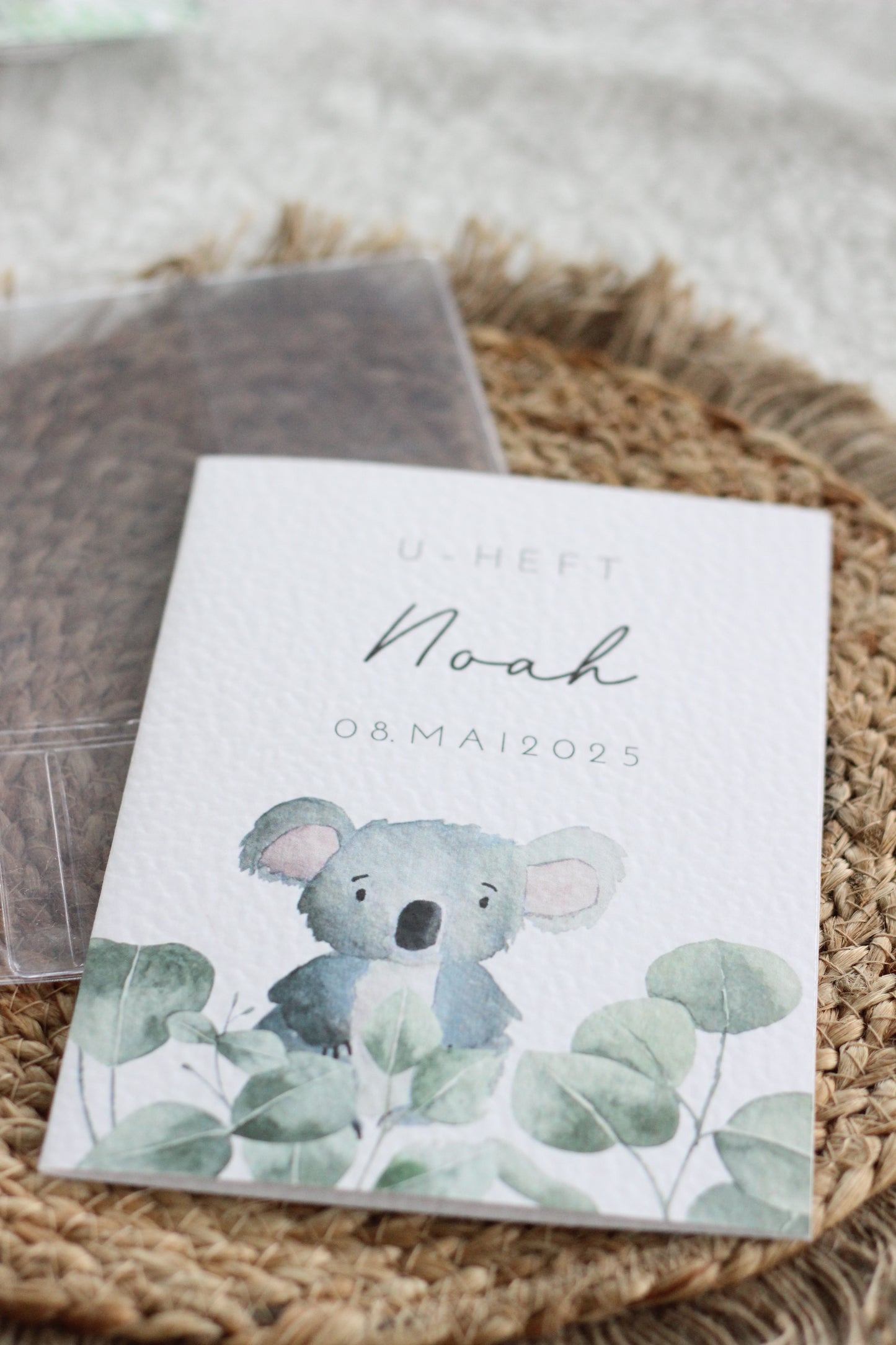 U-Heft Hülle mit Einleger (Koala)