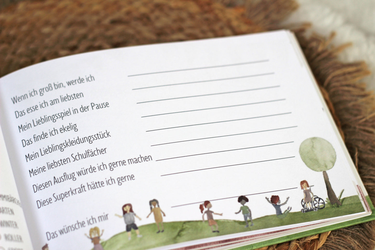 Freundebuch Grundschule Wir