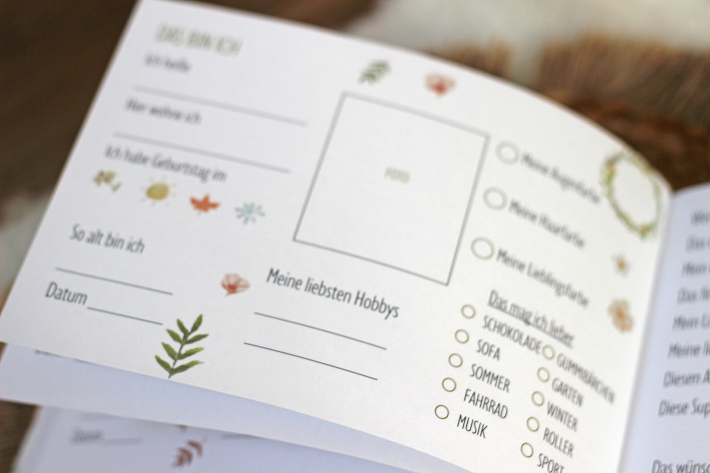 Freundebuch Grundschule Pferde