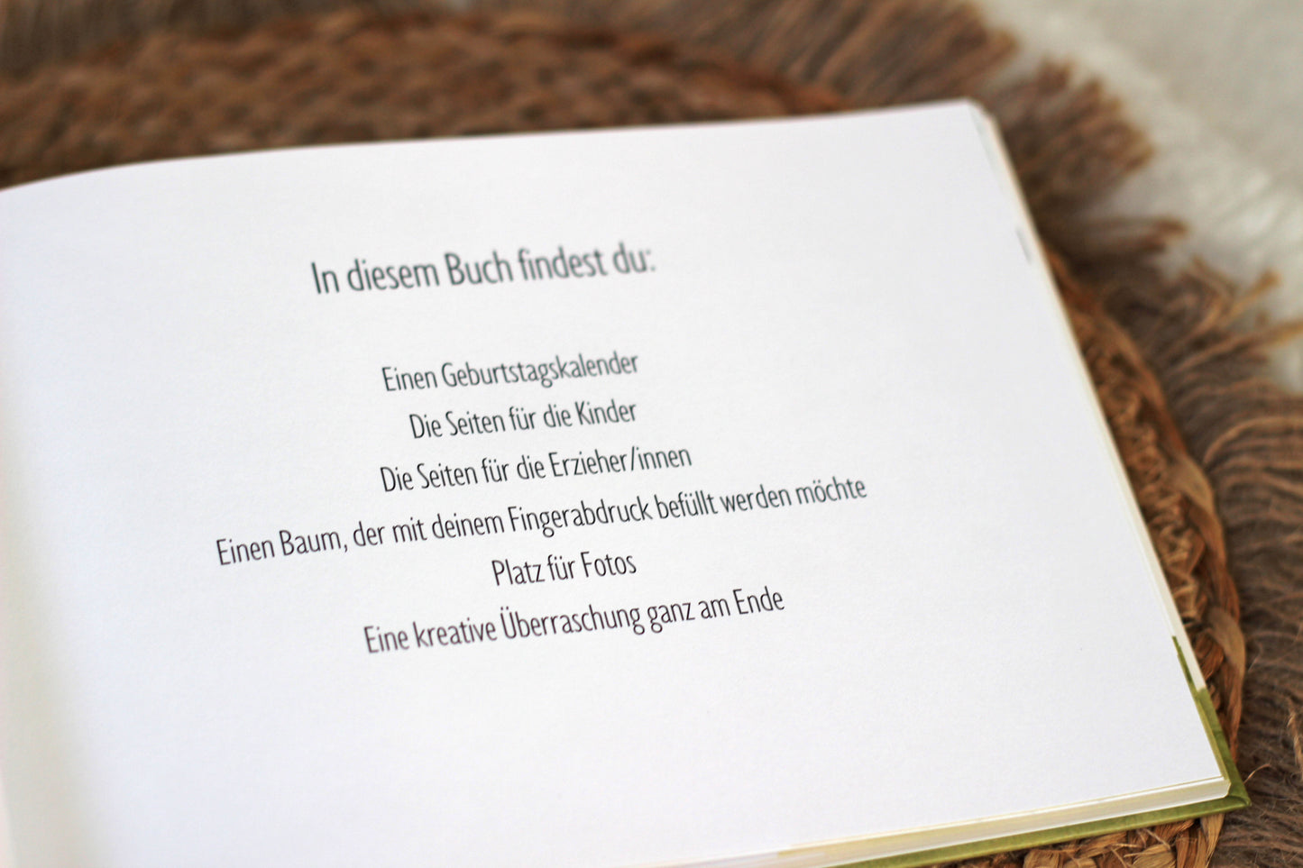 Freundebuch Kindergarten Safari