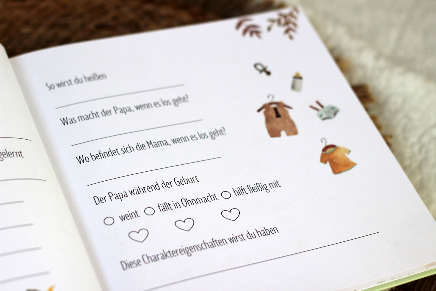 Baby Party Buch "Juhu - wir freuen uns auf dich"