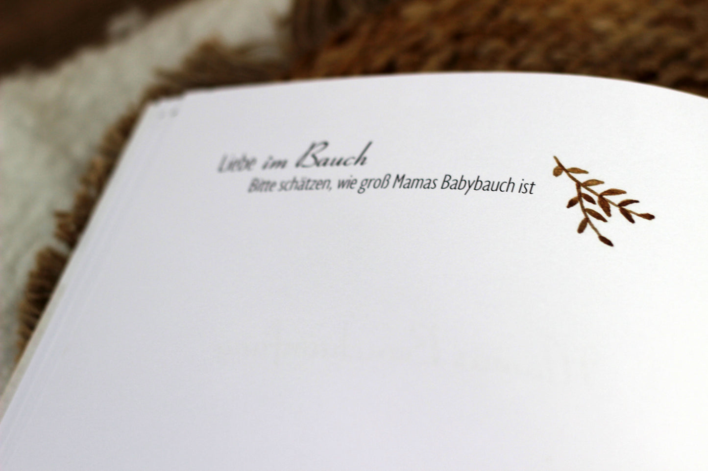 Baby Party Buch "Juhu - wir freuen uns auf dich"