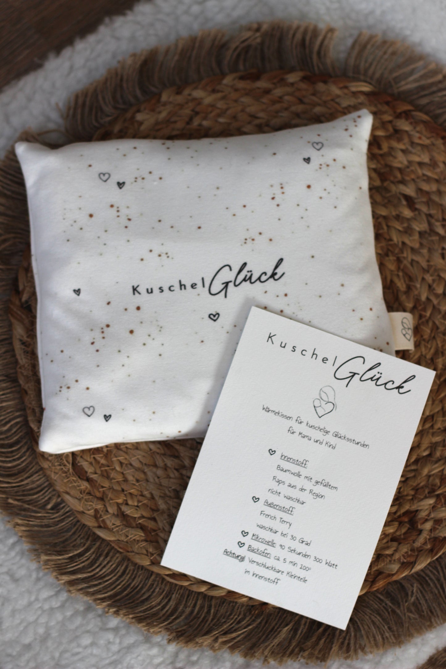 Wärmekissen Kuschel Glück
