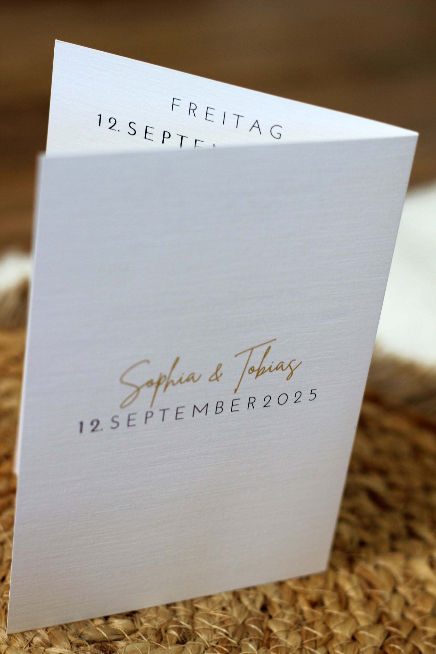 Hochzeits Papeterie - Einladungskarte