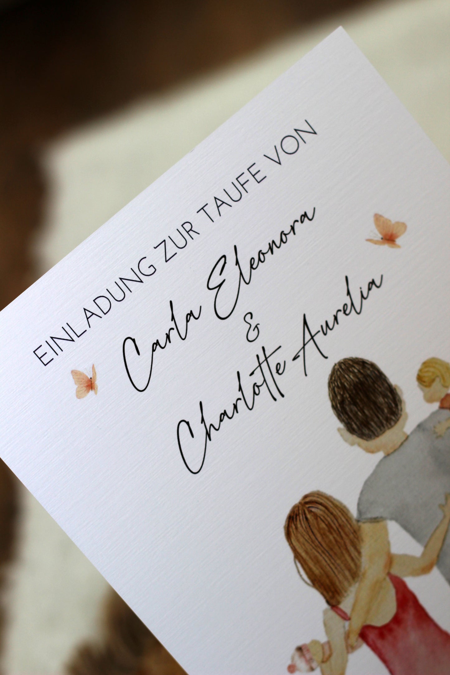 Tauf Papeterie - Einladungskarte