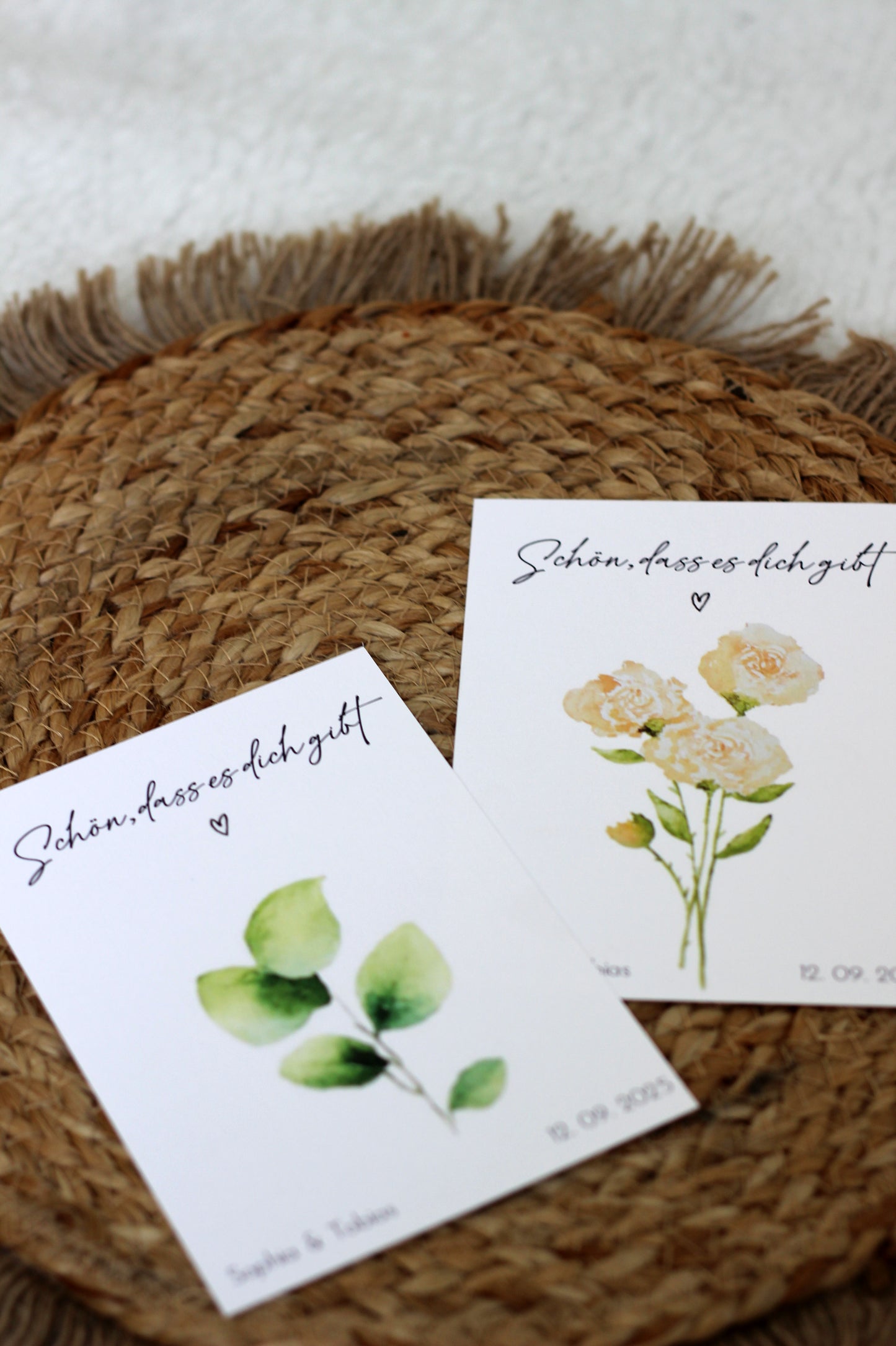 Hochzeits Papeterie - Gastgeschenkkarte