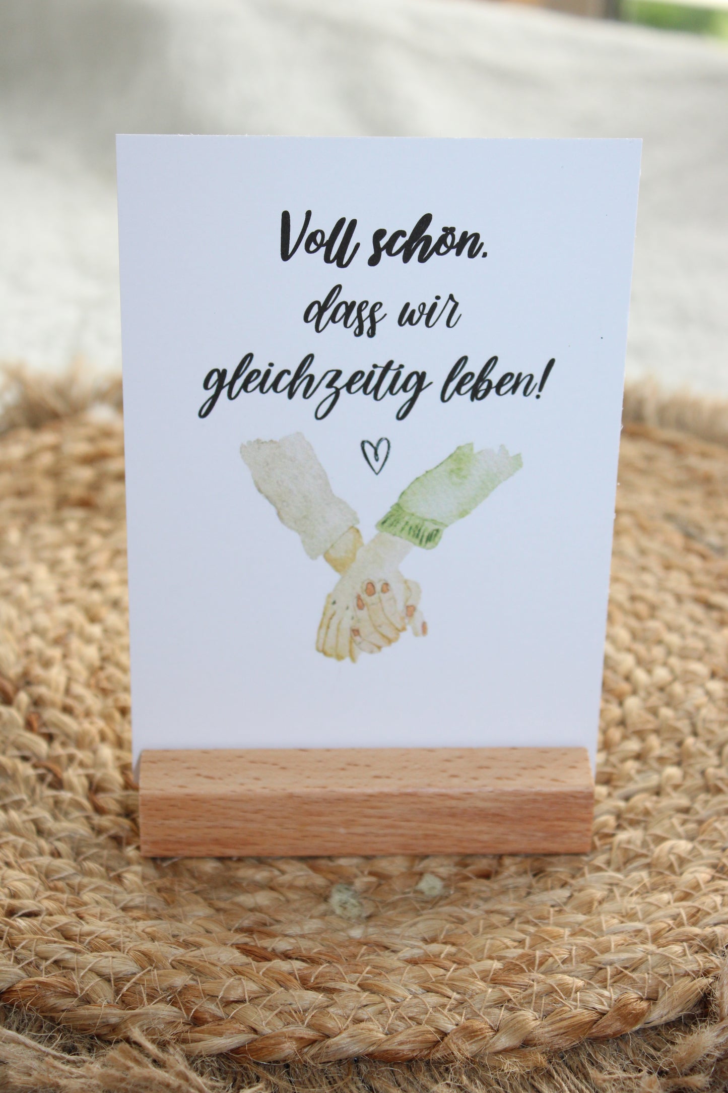 Grußpostkarte - Freundschaft