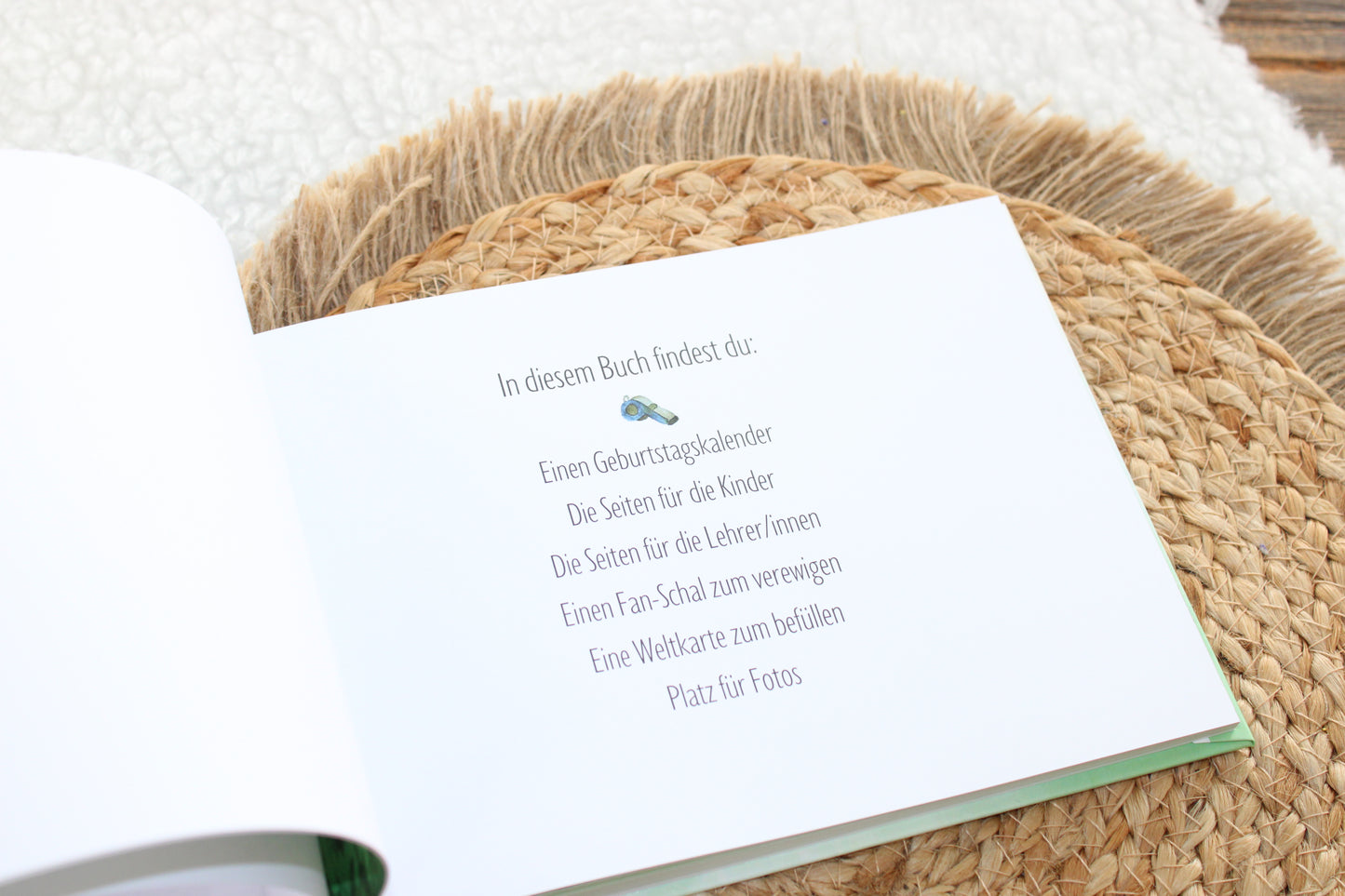 Freundebuch Grundschule Fußball