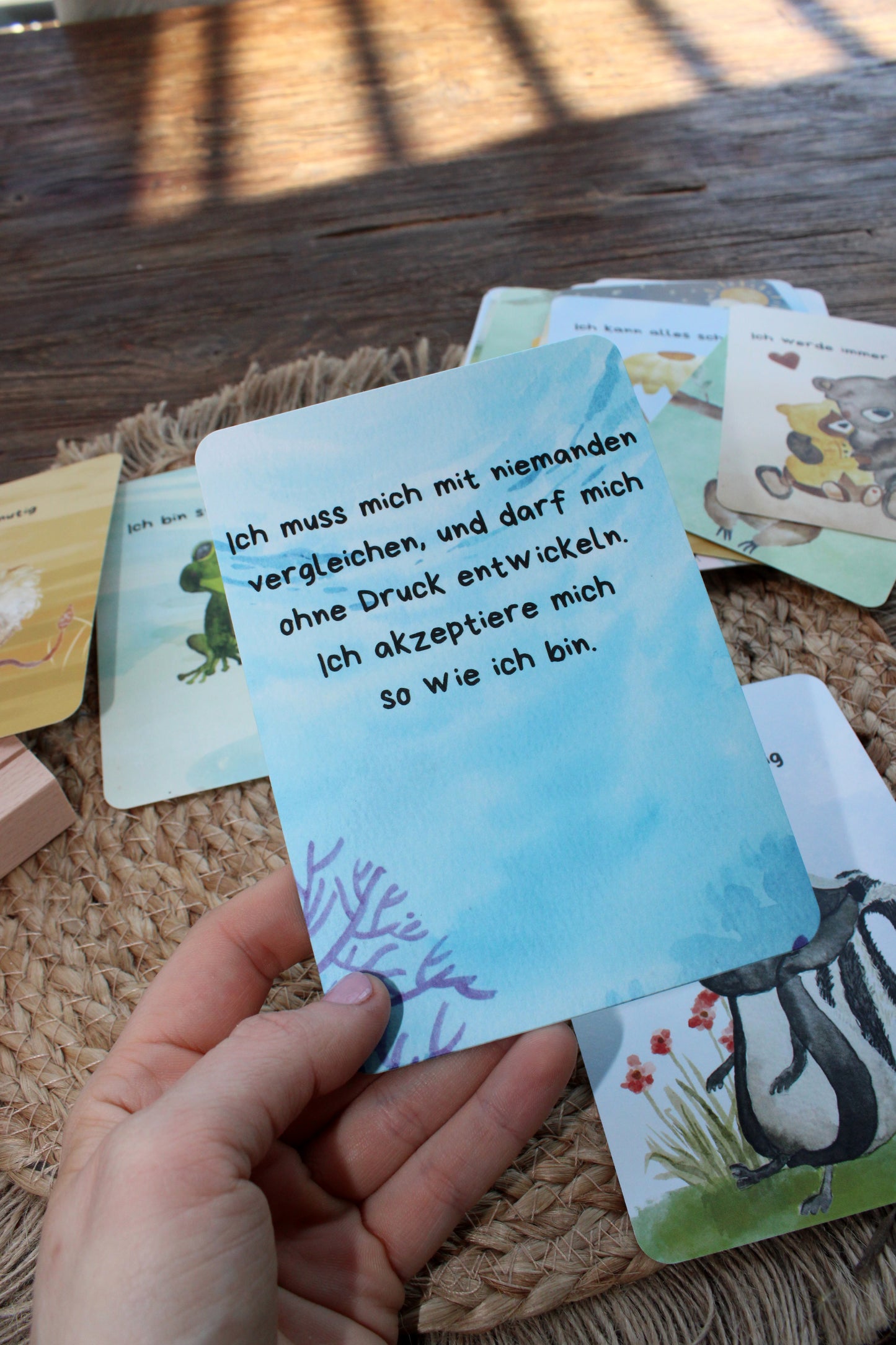 Affirmationskarten Set für Kinder